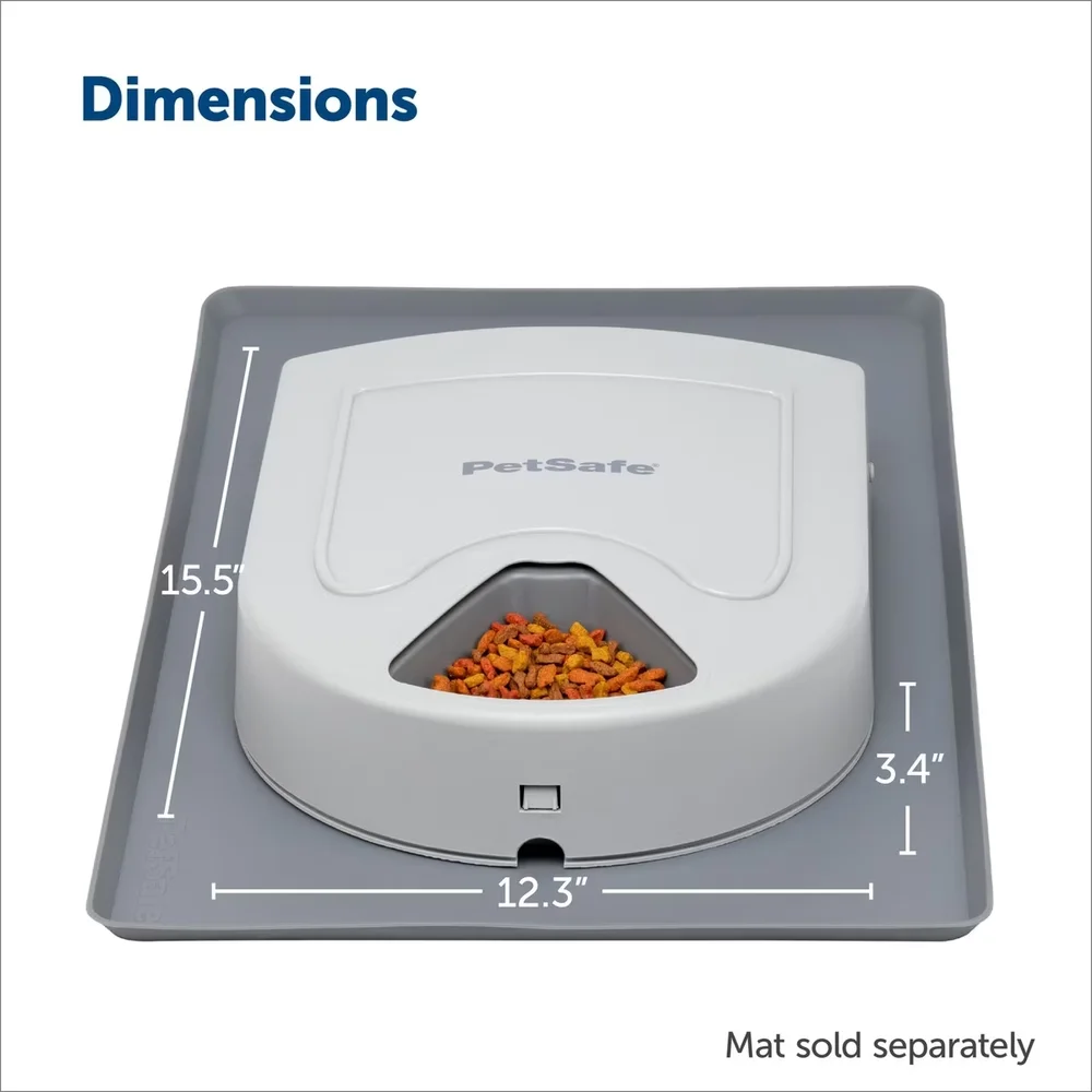 Automatic Pet Feeder 5 Meal Scheduler Dog Or Cat Petsafe